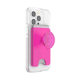 thumbnail image 4 of PopSockets Phone Wallet for MagSafe, Phone Card Holder with Grip, Pink - Magenta, 4 of 5