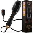 thumbnail image 1 of Cepillo secador de pelo Blowout OmoTeam Black Gold para mujer, 1 of 8