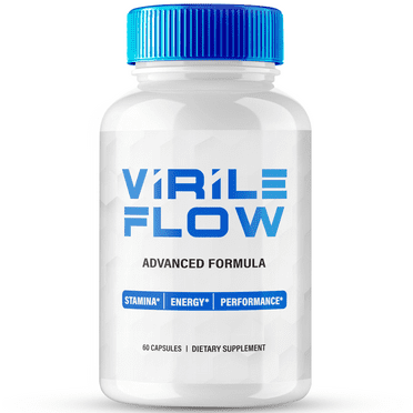 Virile Flow for Men Capsules - Virile Flow Official Formula Supplement Pills - Maximum Strength, VirileFlow All Natural Support, Virile Flow Vitamin Complex Pills Reviews (1 Pack)