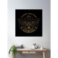 thumbnail image 2 of Carpe Noctem Poster Wall Art, Modern Wall Decor, 30x30 UNFRAMED, 2 of 3