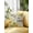 Light Brown, variant on Outdoor Pillows Waterproof, Summer Sunflower Throw Pillows with Inserts Included, Vintage Floral Botanical Bee Country Indoor Outdoor Decorative Lumbar Pillow for Bed/Couch/Patio 16"x16", 1Pcs