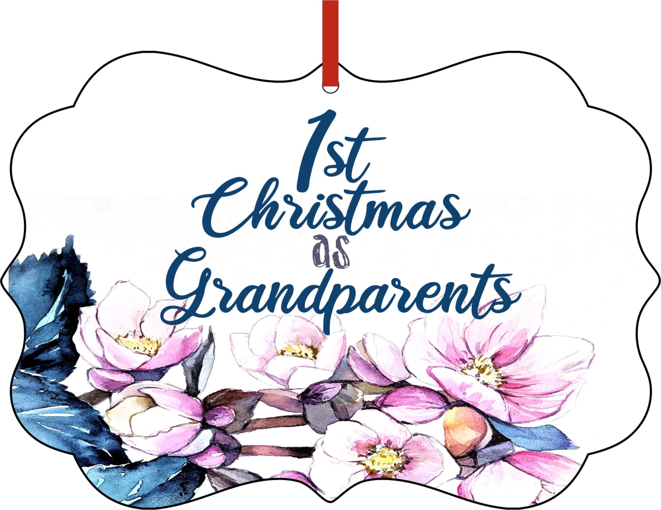 First Year as Grandparents Christmas Ornament  1st Time Grandparents