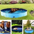 thumbnail image 5 of Portable Foldable Dog Pool, 32" x 12" Slip-Resistant PVC Pet Pool, Collapsible Outdoor Swimming Pool for Large & Small Dogs, Cats, and Kids, 5 of 8