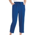 thumbnail image 1 of Drawstring Capri Pants with Pockets for Women, 1 of 3