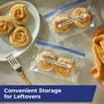 thumbnail image 6 of (12 pack) Hefty Press to Close Plastic Freezer Bags, Half Gallon Size, 20 Count, 6 of 9