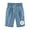 Light Blue, variant on BUIgtTklOP Shorts for Women Plus Size Clearance,Women's Summer Print Five Points Large Size Cotton Linen Pants Casual Pants