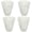 Style-2, variant on Ceiling Fan Light Covers Style-3 Transitional Bell Frosted Shade Replacement Accessory