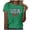 Green, variant on Tnhcen Women's 4th of July Shirt, USA Flag Print T-Shirt, Patriotic Graphic Tee with Stars and Bow, Casual Loose Fit Short Sleeve Round Neck Top for Women S-2XL