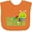 Orange, variant on Inktastic Very Hungry Boys or Girls Baby Bib