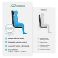 thumbnail image 2 of Snailax Neck Back massager with heat, 2D/3D Seat cushion massager for body, Gifts, 2 of 5
