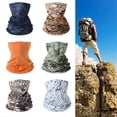 thumbnail image 2 of Sunscreen Ice Silk Scarf Neck Tube Scarf Cycling Camping Hunting Multi-purpose, 2 of 7