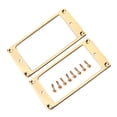 thumbnail image 1 of SKISUNO 2Ud Anillos De Montaje Para Pickup Humbucker De Metal Dorado Con Duradero Para Guitarra, 1 of 8