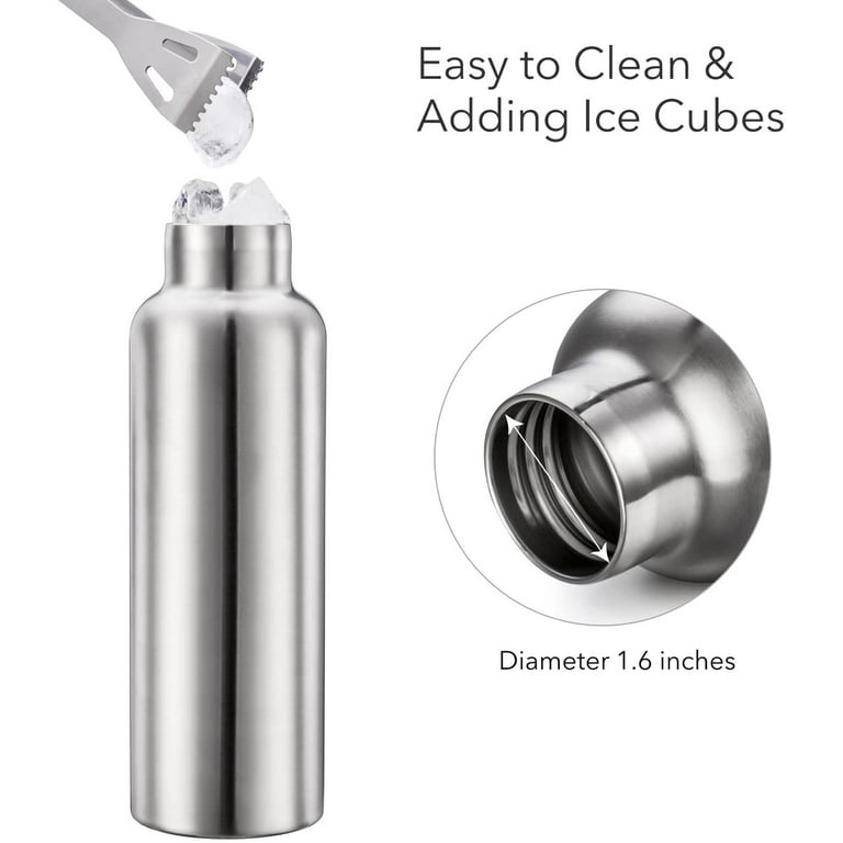 Icool silverton 34 oz. double wall, stainless steel water bottle