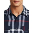thumbnail image 2 of George Men’s Flannel Shirt with Long Sleeves, 2 of 5