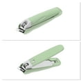 thumbnail image 5 of Unique Bargains 1 Pc Anti-splash Nail Clippers Toenail Clippers 3.07"x0.67" Light Green, 5 of 7