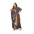 thumbnail image 4 of Oussum Women's Plus Size Kaftans Dresses Polyester Printed Long Caftan Maxi Online, 4 of 7