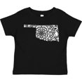 thumbnail image 3 of Inktastic Oklahoma Silhouette Mandala Boys or Girls Toddler T-Shirt, 3 of 5
