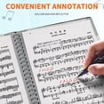 thumbnail image 3 of Feltree Multifunctional Folder for Modifying Notes, Scores, and Music Clips, 3 of 7