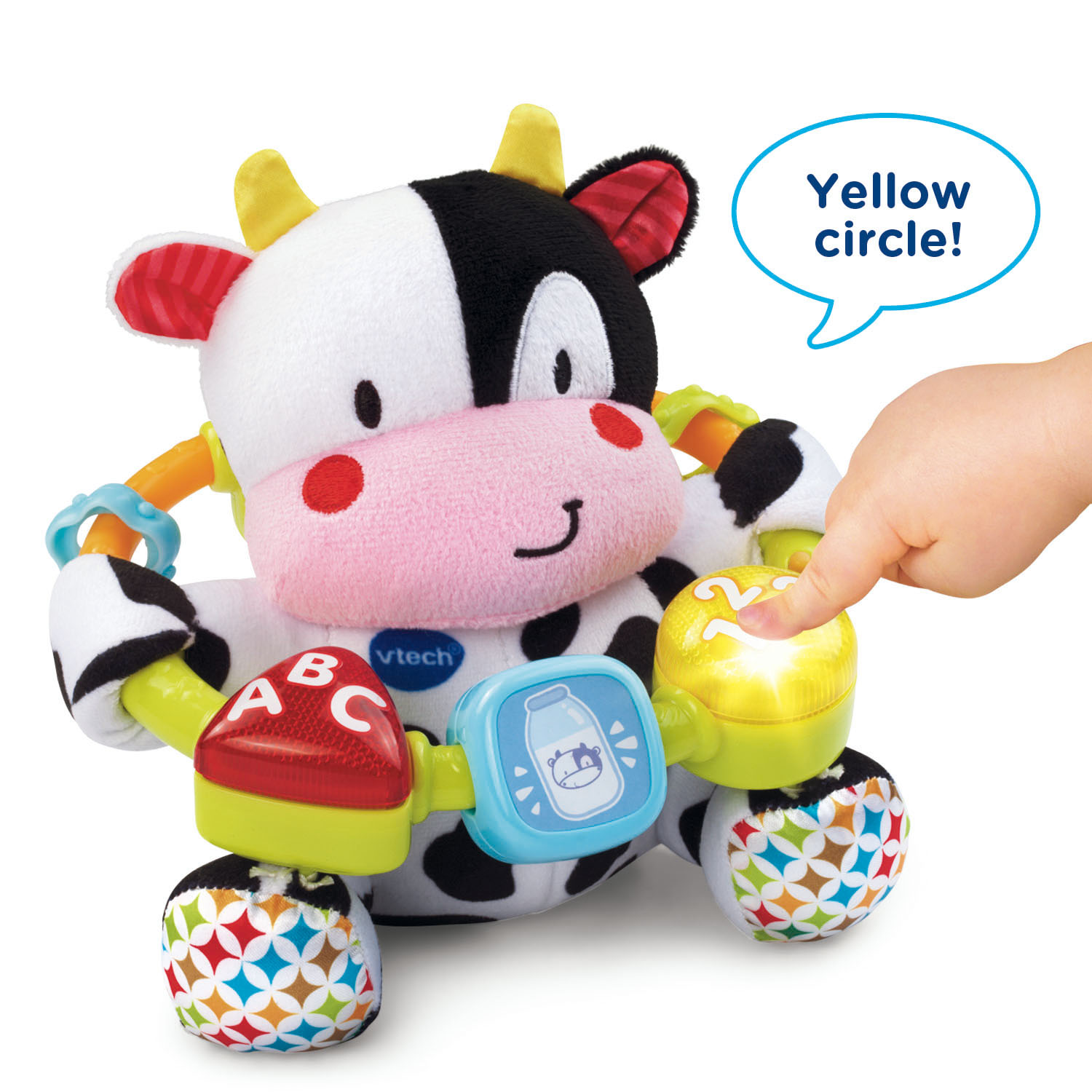 VTech Lil' Critters Moosical Beads, Plush Cow, Musical Baby Toy - image 2 of 7