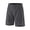Dark Gray, variant on Abcnature Men's Athletic Shorts, Sports Gym Running Short Pants, Men Sports Running Casual Solid Fitness Training Exercise Quick-drying Shorts, Cargo Casual Hiking Shorts Black XXL