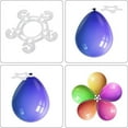 thumbnail image 4 of Balloon Clips, 60 Pieces Plastic Balloon Connectors Clip Holders for Decorating Balloon Arch, Balloon Column Stand and Balloon Flowers, 4 of 7