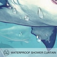 thumbnail image 3 of Shark Waterproof Printed Shower Curtain with Hooks - Bathroom Decoration, Bathroom Curtains, Bathroom Curtain, 3 of 5