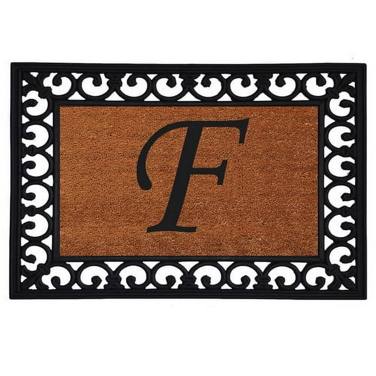 Calloway Mills Monogram Insert Outdoor Doormat 19