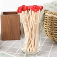 thumbnail image 3 of 100 Pcs Rock Candy Sticks Wood Swizzle Sticks Wood Cake Pop Sticks Drink Stirrer Sticks for Lollipop Coffee Appetizer Skewer 6inch, 3 of 9