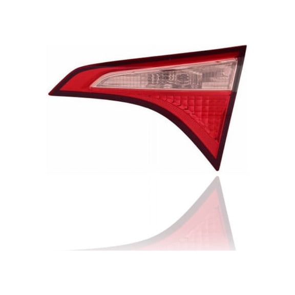 Tail Light Assembly - Compatible/Replacement for '17-19 Toyota Corolla Sedan L/LE/L Eco - Inner On Trunk Lid, Halogen - Right Hand - Passenger - 8158002A50 - CAPA