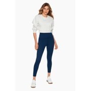 Miraclesuit Dress Blues Tummy Control Performance Leggings Pocket XL Extra Large