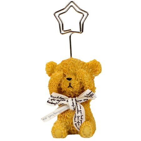 

Place Card Holder Resin - Cartoon Table Number Holder Stand Wire Picture Holder