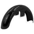 thumbnail image 5 of Gloss Black 120/19"Wrap Front Fender For Harley Touring Electra Road Glide 96-23, 5 of 6