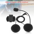 thumbnail image 4 of Helmet Earphone, Helmet Headset Noise Cancelling  Black  For V4/V6 Motorcycle Helmet Intercom, 4 of 8