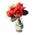 thumbnail image 4 of Escala 1:12 Mini Planta en Maceta Sunnimix Jardín de Hadas Flor en Maceta Decoración Rojo Accesorios de casa de muñecas, 4 of 8