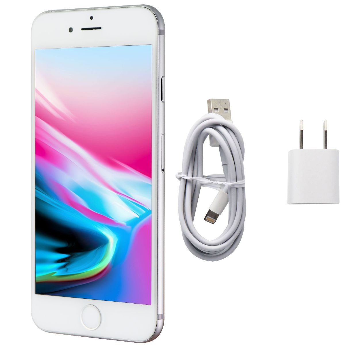 Apple Iphone 6 Smartphone A1549 Mg642ll A 64gb Silver White Refurbished Walmart Com Walmart Com