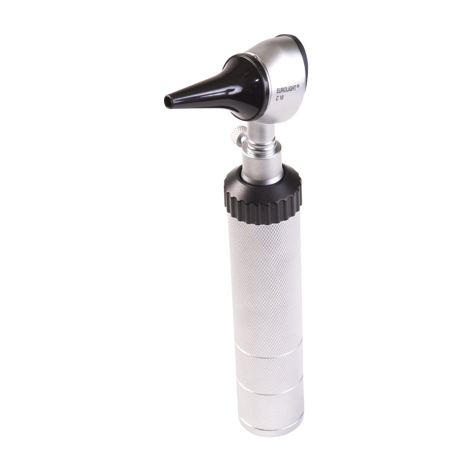 Kawe COMBILIGHT Professional C10 Otoscope, 3x Magnification, Includes Dimmable Rheostat and Carrying Bag, Silver