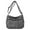 Black, variant on Btomtd Large Capacity Shoulder Bag in Washed Leather, Casual Tote and Fashionable Carry-All Bag, Spacious Handbag and Crossbody Bag with Organization, Gray