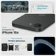 thumbnail image 2 of Funda MagFit de cristal líquido Spigen para iPhone 16e, color blanco transparente, 2 of 8