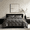 Gray/Winter, variant on DOWNFORT Down Feather Comforter Queen Size - 750 High Fill Power Lightweight All Season Duvet Insert, Luxurious Hotel Medium Warmth Bedding Comforter (90 X 90")