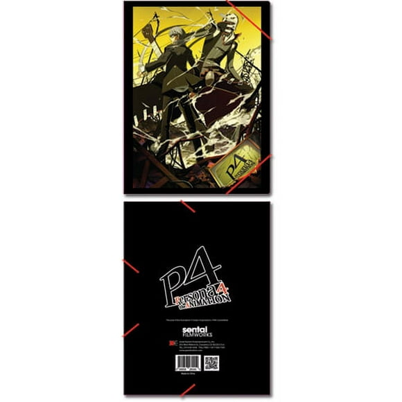 File Folder - Persona 4 TV - New Key Art Elastic Band Document ge26045