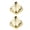 Gold 7 3.7 cm by 3.5, variant on 2Pcs High Heel Tip Covers Shoes Tip Protectors High Heel Toe Caps Metal Shoes Pointed Protector for Shoes Repair
