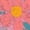 Rose Red, variant on Women's Distressed Colorful Pastel Daisy Rectangle Floral Collage Graphic V-Neck Sleeveless T-Shirt Soft Breathable Spring Summer Loose Fit Daily Top