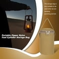 thumbnail image 4 of Eigraketly Bolsa de almacenamiento de cilindro de combustible, bolsa lavable con cremallera, para viajar, cocinar, Picnic, barbacoa, funda protectora, Ropa Deportiva, Zapatos Marrón Pequeña Eigraketly OD022387-04, 4 of 6