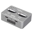 thumbnail image 1 of Dual-Bay External Hard Disk Box Gen2X 20Gbps M.2 SSD Enclosure M/B M Key Solid Disk Case M.2 M.3 NVME PCI-E, 1 of 4