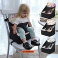 thumbnail image 7 of GOLDCOLIN Toddler Booster Seat Folds into Diaper Bag with Mesh & Side Pockets Storage for Diapers Bottles Waterproof Portable Adjustable Straps Non-Slip, 7 of 7