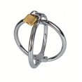 thumbnail image 4 of 1pc Erotic Handcuffs for Women - Rose Gold Cross Design - BDSM Bondage Supplies for Flirting and Alternative Play, 4 of 4