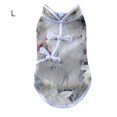 thumbnail image 2 of Ropa de mascotas vestidos cómodos estilo chino mascotas ropa de manga ancha cheongsam moda disfraces coloridos suministros l Tipo 2 seitruly PT000680-17, 2 of 7