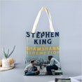 thumbnail image 2 of The Shawshank Redemption Bolso de tela con estampado de lienzo para mujer, bolsa de compras reutilizable y estética, con cremallera interior, regalo para mujer, 35 × 40 cm., 2 of 6