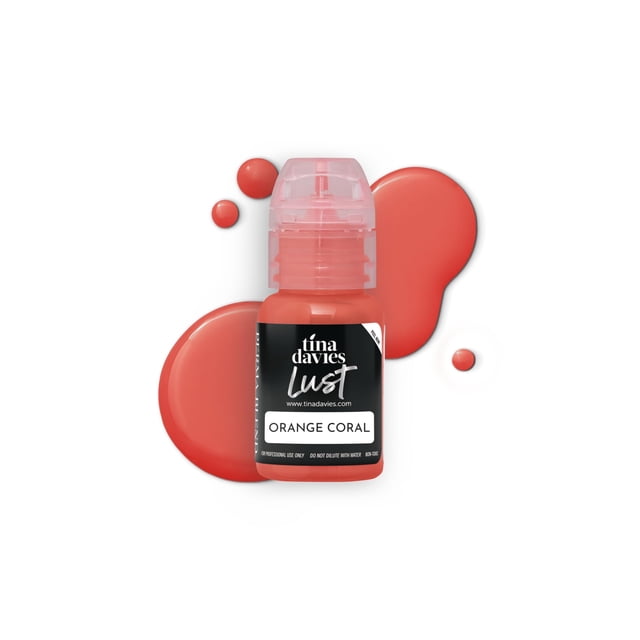 Pigmento para labios Tina Davies Envy & Lust Orange Coral 15 ml