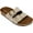 Light Taupe Suede, variant on WHITE MOUNTAIN Women's Helga Slide Sandal, Light Taupe, 10 M US